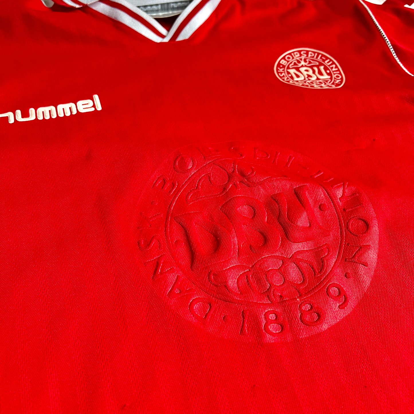 Denmark 1998/00 Home Shirt - S