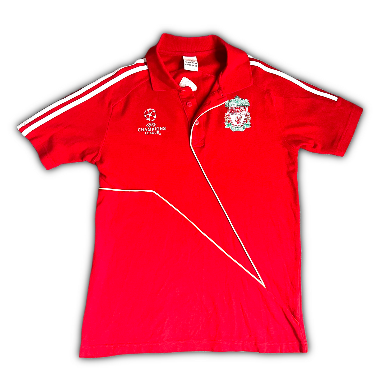 Liverpool 2009/10 Adidas Champions League Polo Shirt - S