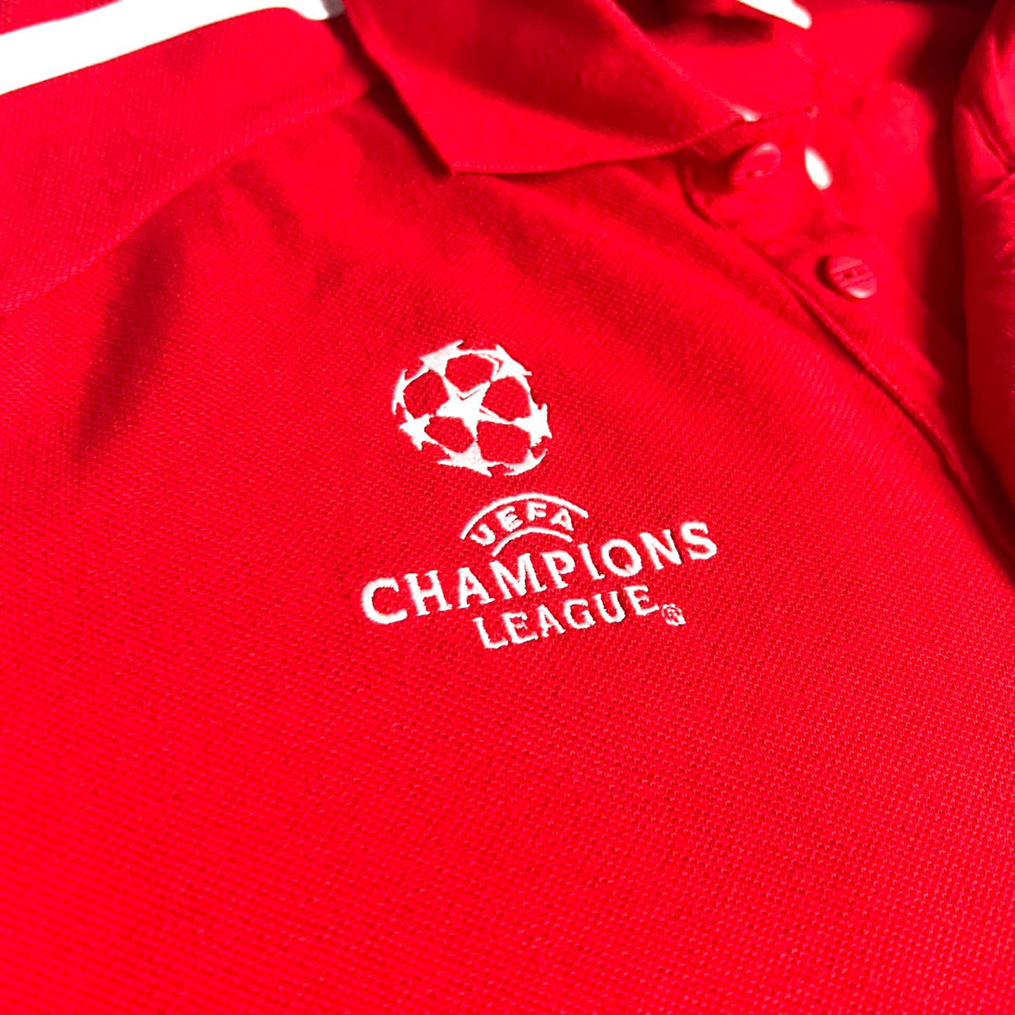 Liverpool 2009/10 Adidas Champions League Polo Shirt - S