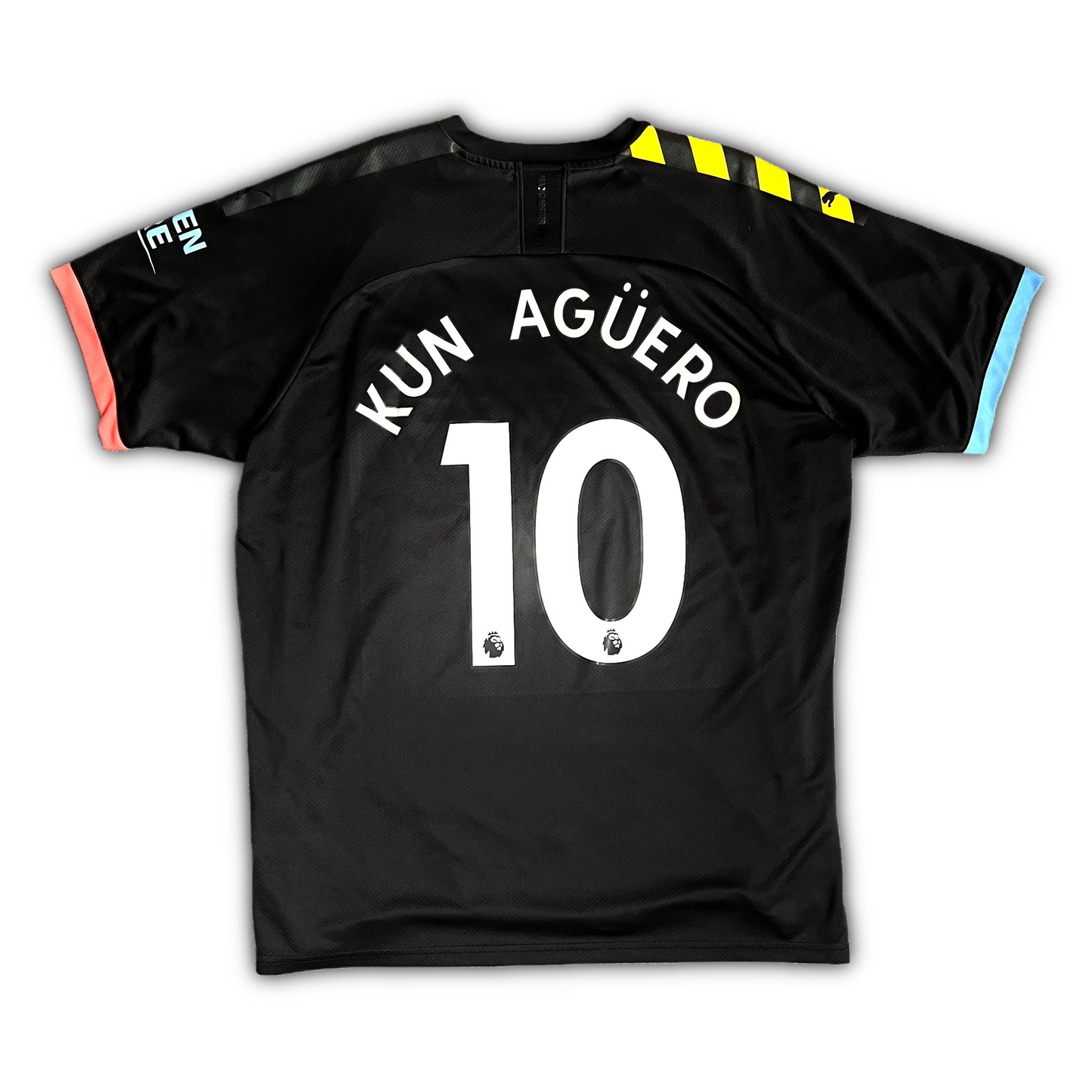 Manchester City 2019/20 'AGUERO' Away Shirt - XXL