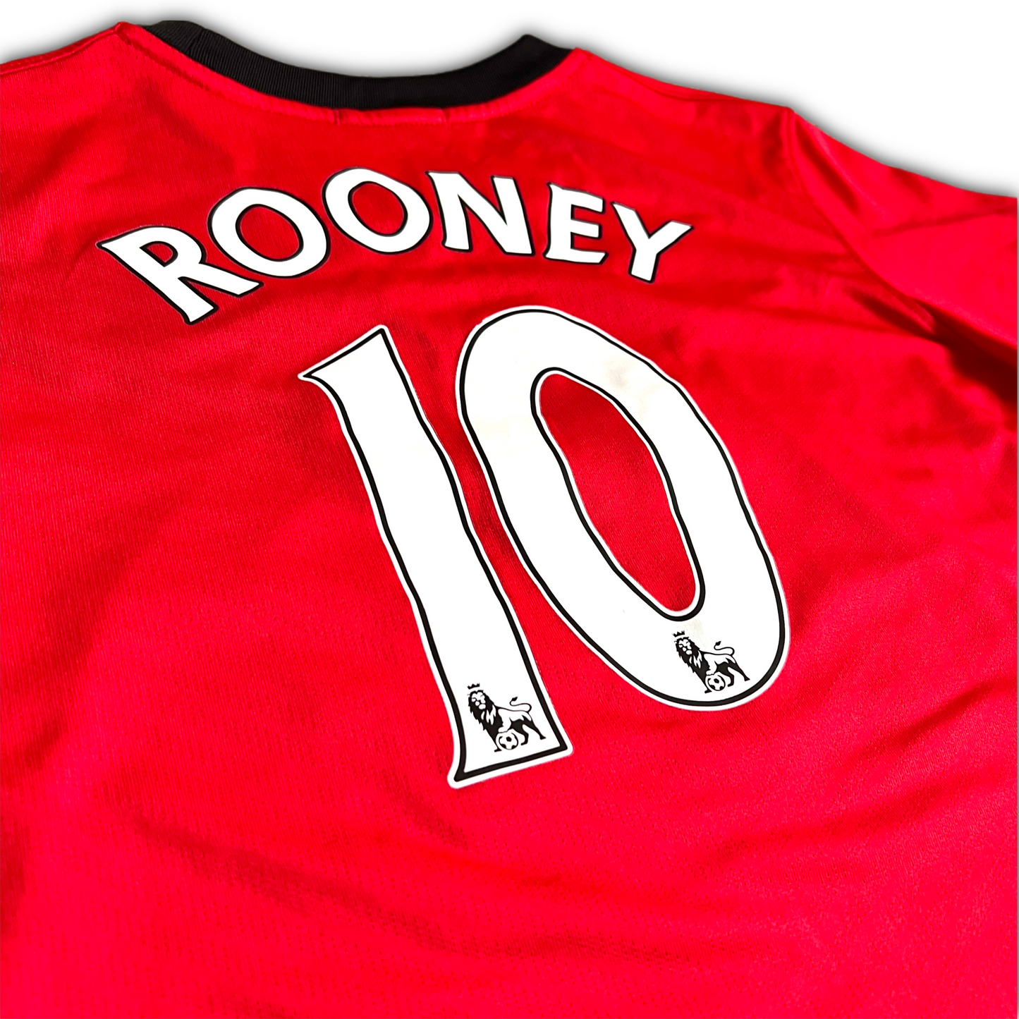 Manchester United 2009/10 'ROONEY' Home Shirt - M