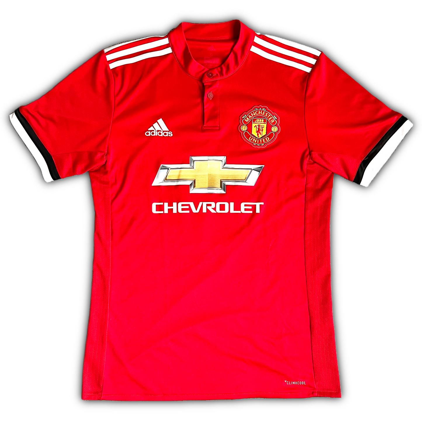 Manchester United 2017/18 'POGBA' Home Shirt - S