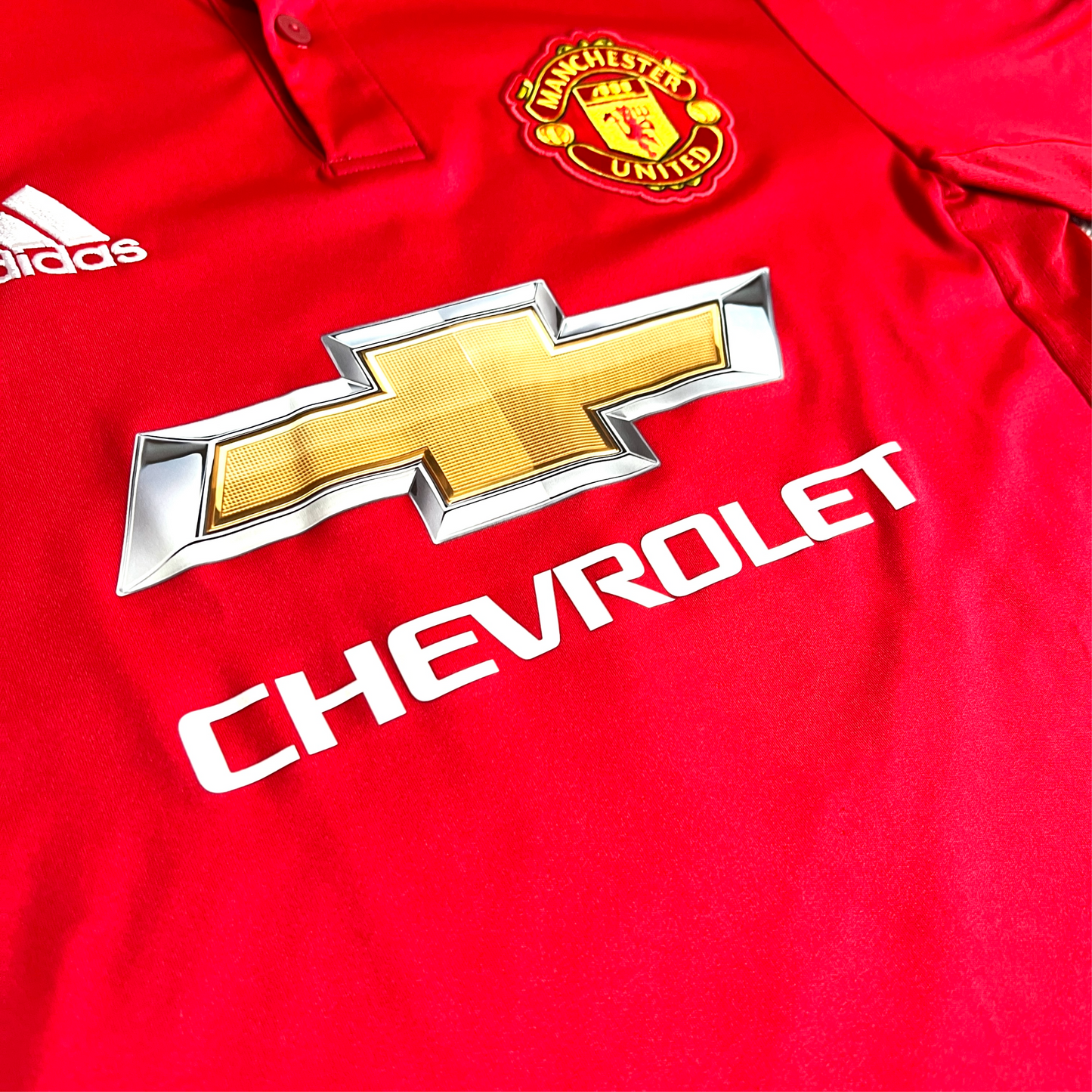 Manchester United 2017/18 'POGBA' Home Shirt - S