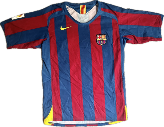 FC Barcelona 2005/06 Home Shirt - XS