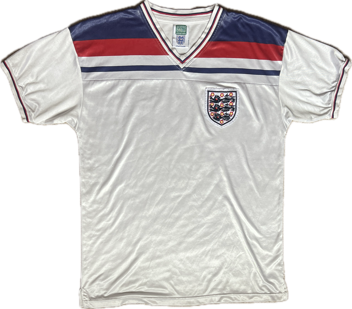 England Score Draw 1990 Home Shirt - L
