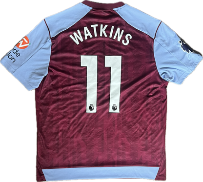 Aston Villa ‘WATKINS’ 2023/24 Home Shirt - L