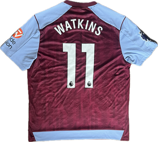 Aston Villa ‘WATKINS’ 2023/24 Home Shirt - L