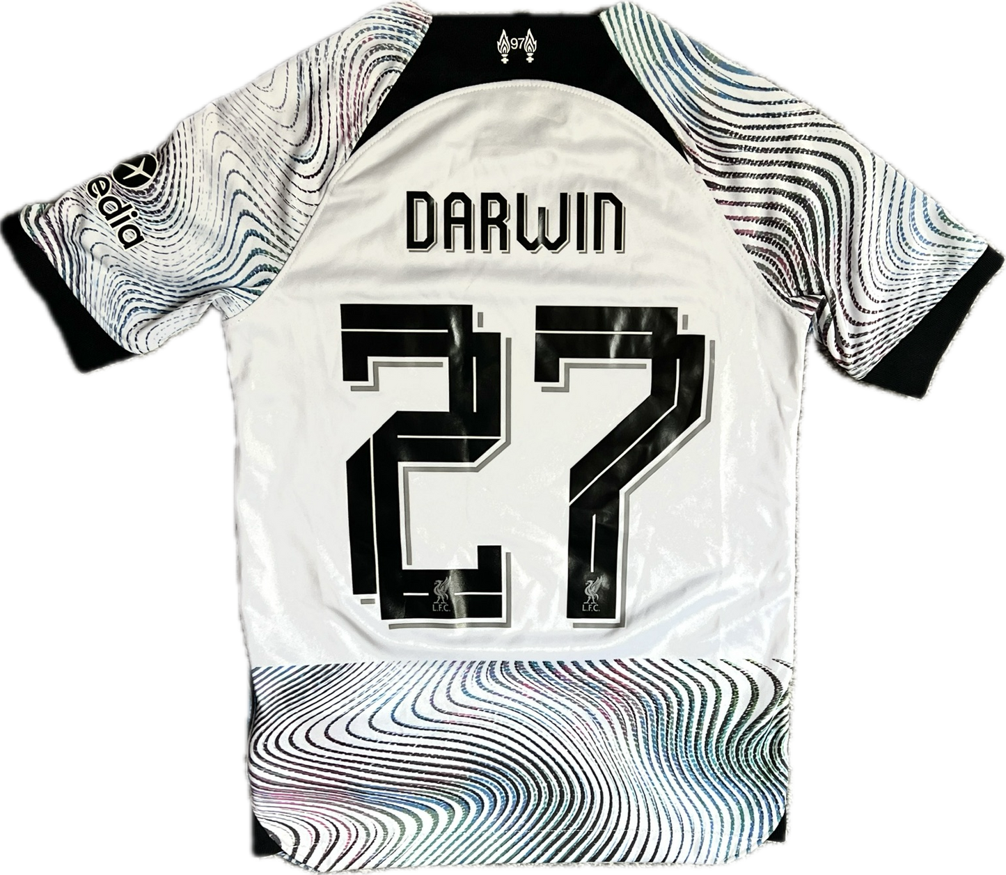 Liverpool 2022/23 ‘DARWIN’ Away Shirt - S Boys