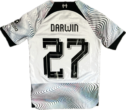 Liverpool 2022/23 ‘DARWIN’ Away Shirt - S Boys
