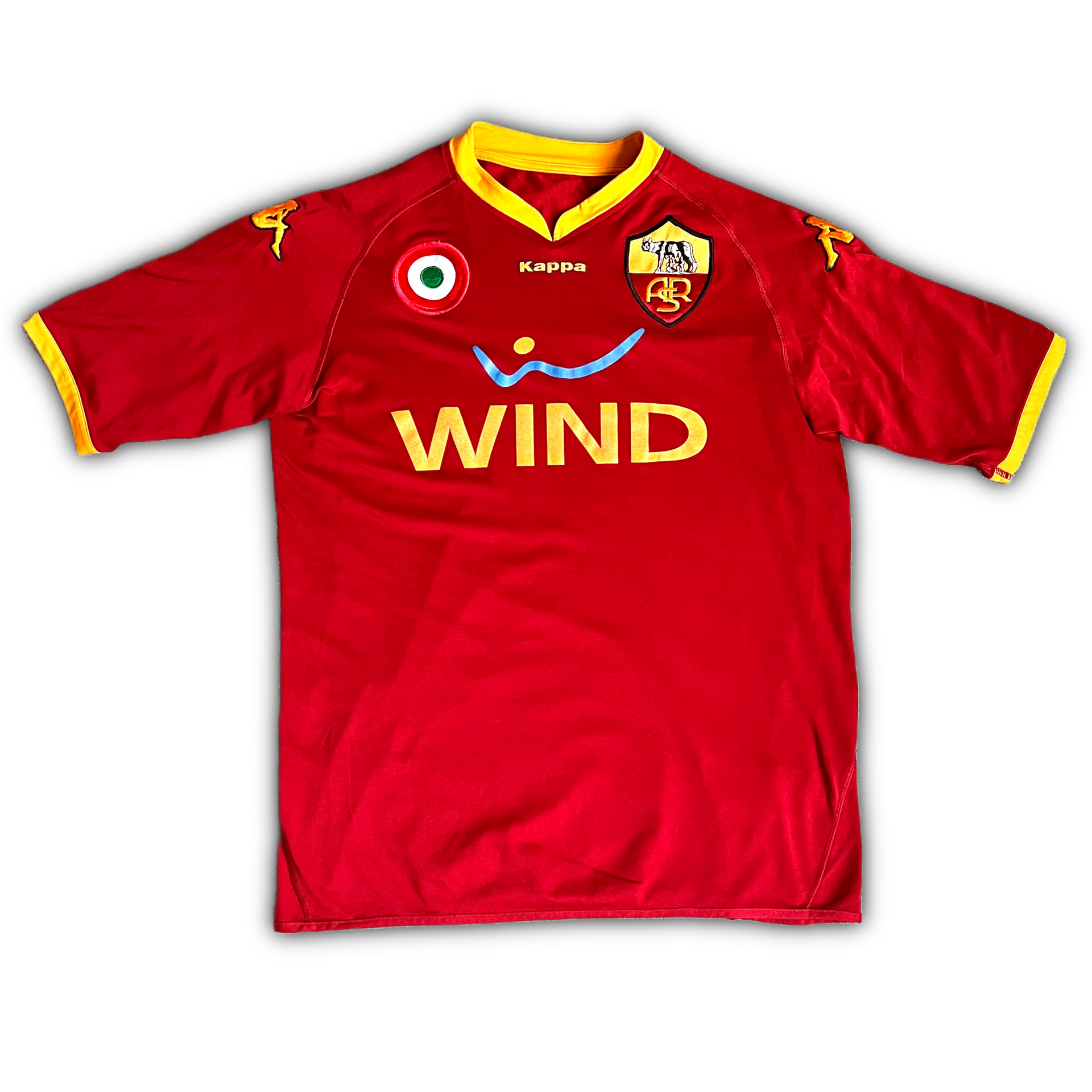 AS Roma 2007/08 Home Shirt - XL – The 22nd Man Vintage